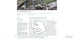 Desktop Screenshot of libwebrarian.wordpress.com