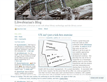 Tablet Screenshot of libwebrarian.wordpress.com