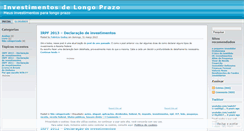 Desktop Screenshot of longoprazo.wordpress.com