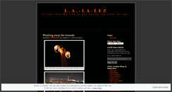 Desktop Screenshot of lalalez.wordpress.com