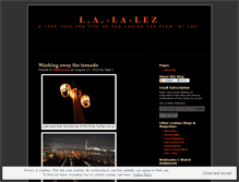 Tablet Screenshot of lalalez.wordpress.com