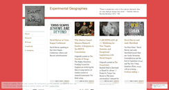 Desktop Screenshot of experimentalgeographies.wordpress.com