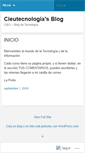 Mobile Screenshot of cieutecnologia.wordpress.com