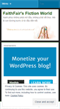 Mobile Screenshot of faithfair.wordpress.com