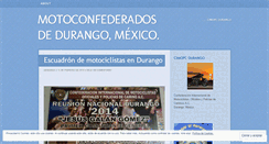 Desktop Screenshot of motoconfederados.wordpress.com