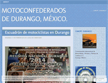 Tablet Screenshot of motoconfederados.wordpress.com