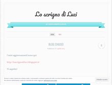 Tablet Screenshot of lucimaury.wordpress.com