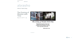 Desktop Screenshot of abrasho.wordpress.com