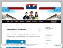 Tablet Screenshot of imesimprensa.wordpress.com