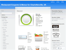 Tablet Screenshot of cvilledining.wordpress.com