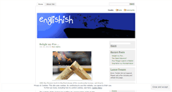 Desktop Screenshot of englishish.wordpress.com