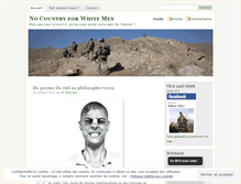 Tablet Screenshot of nocountryforwhitemen.wordpress.com