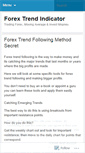 Mobile Screenshot of forextrendindicator.wordpress.com