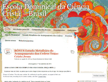 Tablet Screenshot of escoladominicalcs.wordpress.com