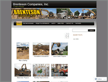 Tablet Screenshot of brentesoncompanies.wordpress.com