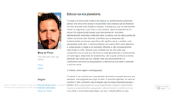 Desktop Screenshot of faledetudo.wordpress.com