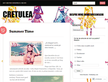 Tablet Screenshot of cretulea.wordpress.com