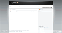 Desktop Screenshot of jayyidah89.wordpress.com