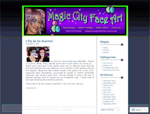 Tablet Screenshot of facepaintingbirmingham.wordpress.com