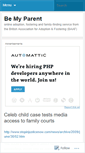 Mobile Screenshot of bemyparent.wordpress.com