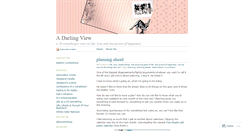 Desktop Screenshot of adarlingview.wordpress.com