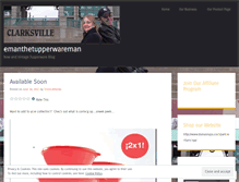 Tablet Screenshot of emanthetupperwareman.wordpress.com