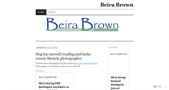 Desktop Screenshot of beirabrown.wordpress.com