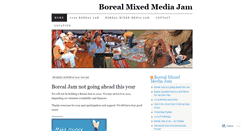 Desktop Screenshot of borealjam.wordpress.com