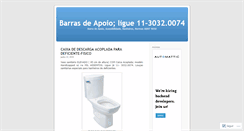 Desktop Screenshot of barrasapoio.wordpress.com