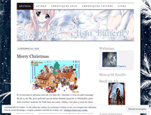 Tablet Screenshot of lightbutterfly.wordpress.com