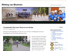 Tablet Screenshot of bluetrainbikeclub.wordpress.com