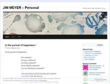Tablet Screenshot of jameskmeyer.wordpress.com