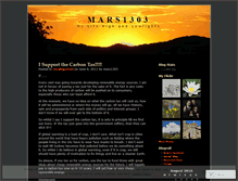 Tablet Screenshot of mars1303.wordpress.com