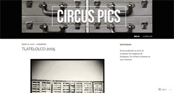 Desktop Screenshot of circuspics.wordpress.com