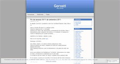 Desktop Screenshot of gorosti.wordpress.com