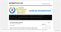 Desktop Screenshot of matematicascldv.wordpress.com