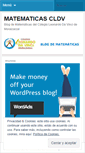 Mobile Screenshot of matematicascldv.wordpress.com