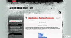 Desktop Screenshot of akuntansiut.wordpress.com