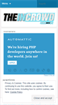 Mobile Screenshot of incrowd.wordpress.com