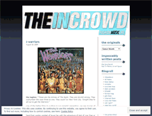 Tablet Screenshot of incrowd.wordpress.com