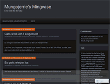 Tablet Screenshot of mungosmingvase.wordpress.com