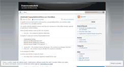 Desktop Screenshot of francesconicoletti.wordpress.com
