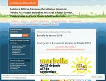 Tablet Screenshot of guarderiayludoteca.wordpress.com