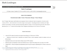 Tablet Screenshot of marklondregan.wordpress.com