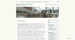 Desktop Screenshot of byasenbibliotek.wordpress.com