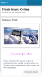Mobile Screenshot of fitrahislami.wordpress.com