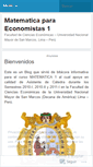Mobile Screenshot of matematicauno.wordpress.com