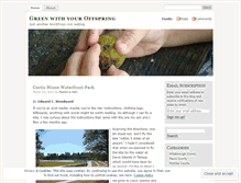 Tablet Screenshot of greenwithyouroffspring.wordpress.com