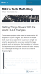 Mobile Screenshot of mikelindstrom.wordpress.com