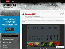 Tablet Screenshot of clickclan.wordpress.com